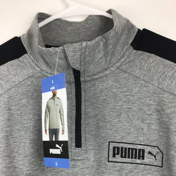 Puma Men's Stretchlite 1/4 Zip Pullover XL - Picture 5 of 5